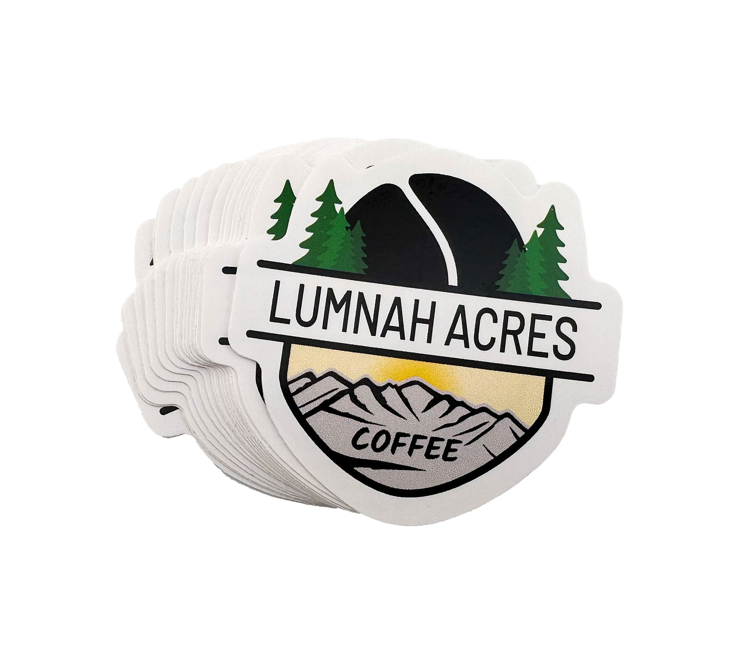 Lumnah Acres Coffee Sticker