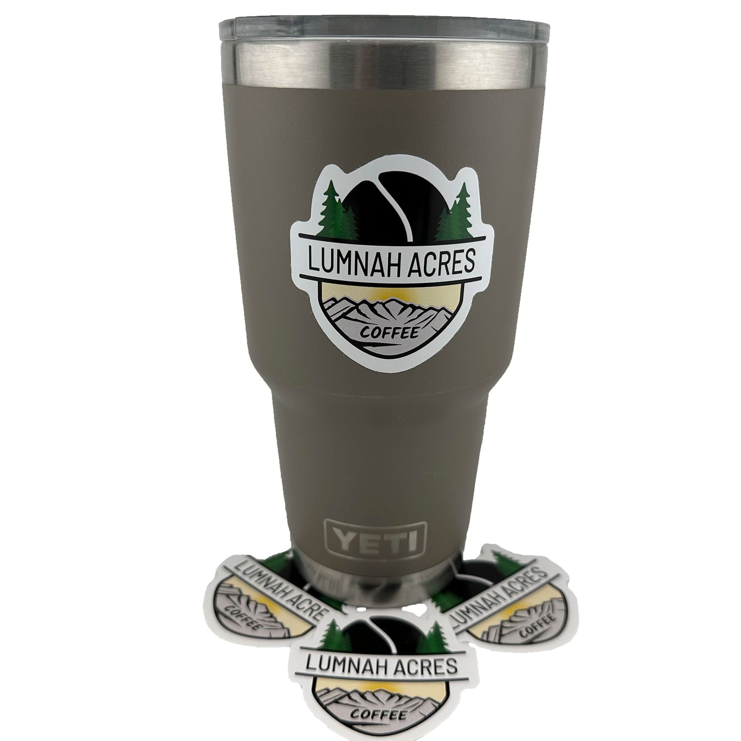 Lumnah Acres Coffee Sticker