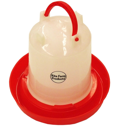 Rite Farm Products Poultry Feeders & or Waterers 4 Sizes Available for Chickens Chicks
