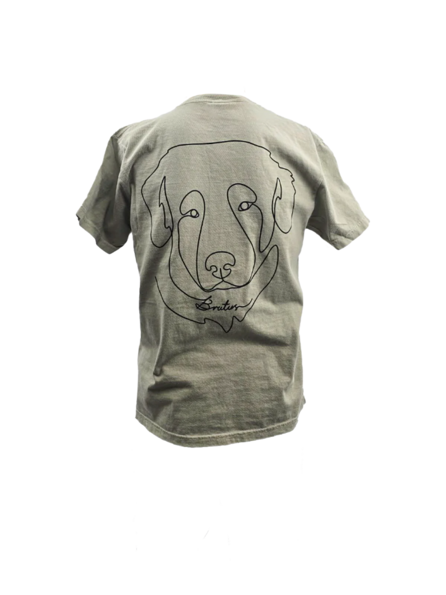 Brutus Logo T-Shirt, Sandstone