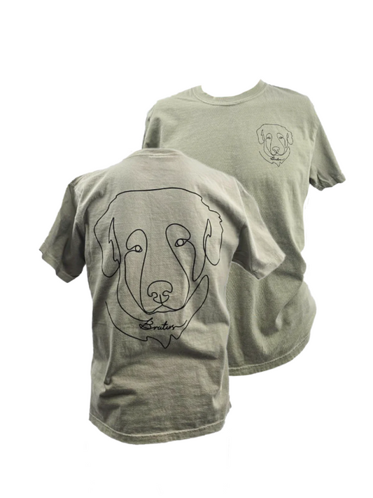 Brutus Logo T-Shirt, Sandstone