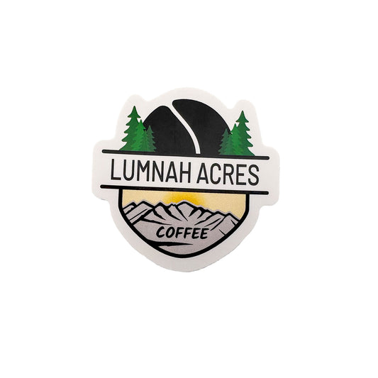 Lumnah Acres Coffee Sticker